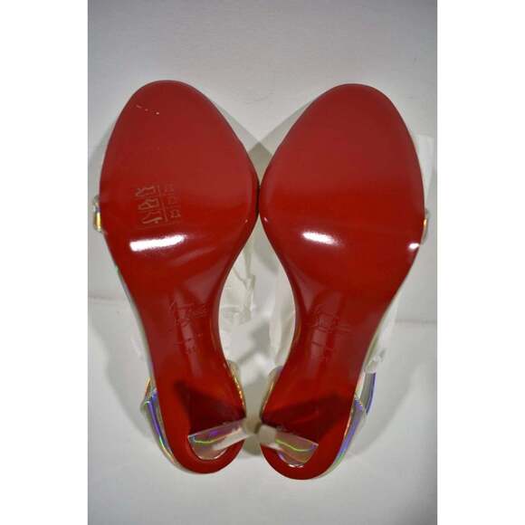 Christian Louboutin Astridal 100 Gold Patent Psychic Strap Sandal Heel Pump 41 - Picture 12 of 12